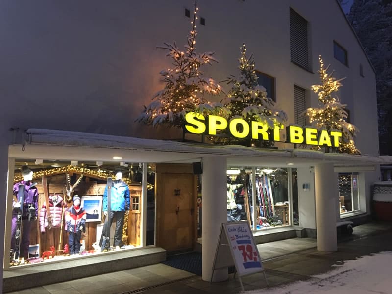 Ski hire shop Sport Beat in Via Nova 49, Flims