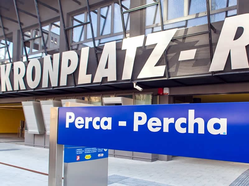 Ski hire shop Rentasport Kronplatz Ried-Percha in Via Stazione 2 / Bahnhofstrasse 2 (Talstation Ried), Percha