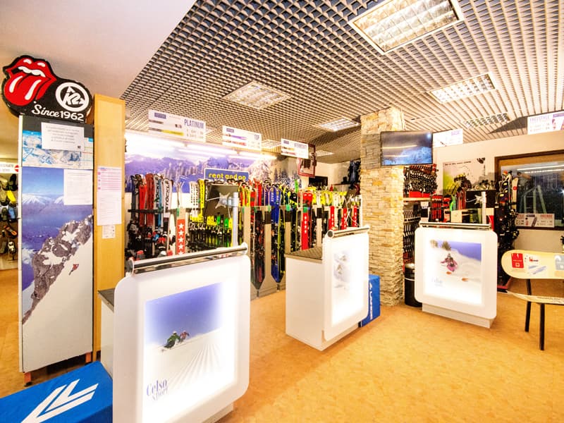 Ski hire shop Celso Sport in Via Vallecetta, 5, Bormio