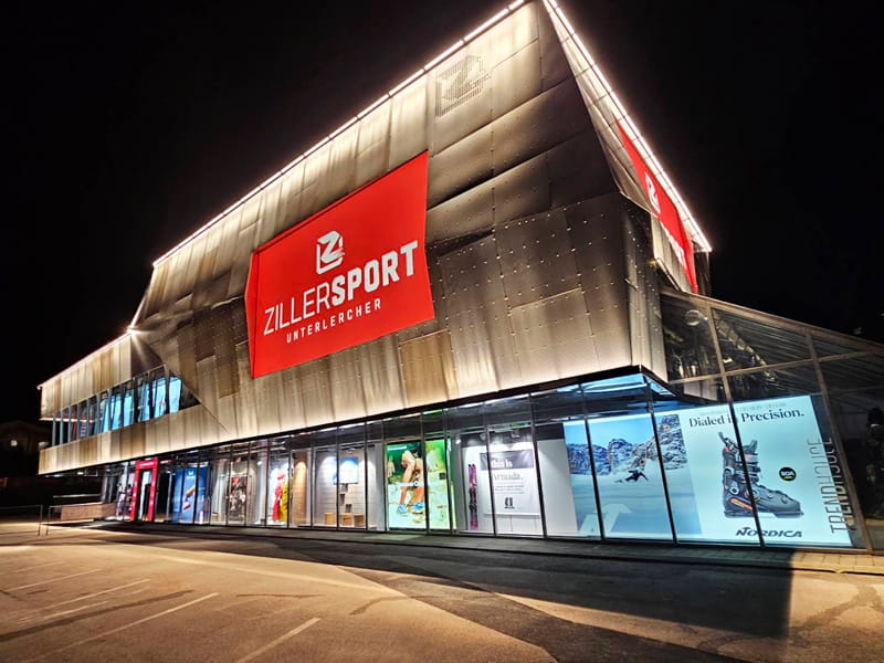 Ski hire shop SPORT 2000 Zillersport Unterlercher in Zillertalstrasse 10, Fügen